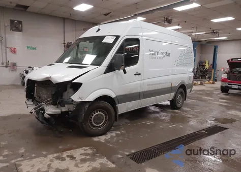 2017 Mercedes-Benz Sprinter 2500 Standard Roof V6 from USA, damaged, VIN WD3PE7CDXHP579728